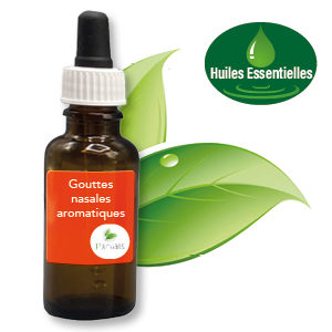 Gouttes nasales aromatiques