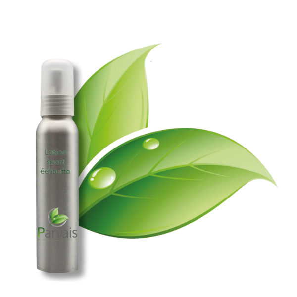 Lotion "sport échauffe"