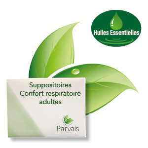 Suppositoires confort respiratoire adultes